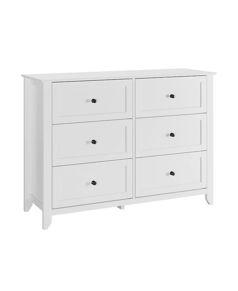 gaomon 6 Drawers Dresser for Bedroom