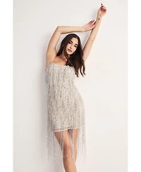 Nasty Gal Women's Loop Tassel Embellished Jacket