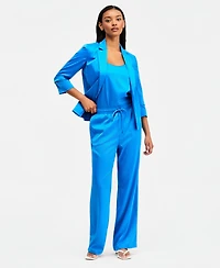 Bar Iii Women's Satin Open-Front Jacket, Macy's Exclusive