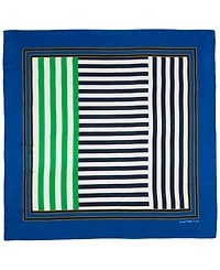 Lauren Ralph Lauren Blocked Stripe Large Square Scarf