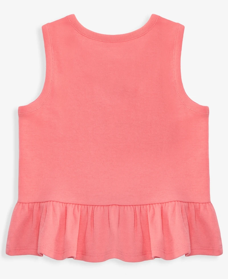 First Impressions Baby Girls' 3M-24M Mix & Match Sand Dollar Peplum Top, Macy's Exclusive