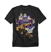 Teenage Mutant Ninja Turtles Men's Shredder And Foot Clan T-Shirt