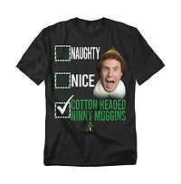 Elf Men's Not Naughty Not Nice T-Shirt