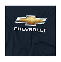 Corvette Men's Chevrolet Chevy Bowtie Stacked T-Shirt