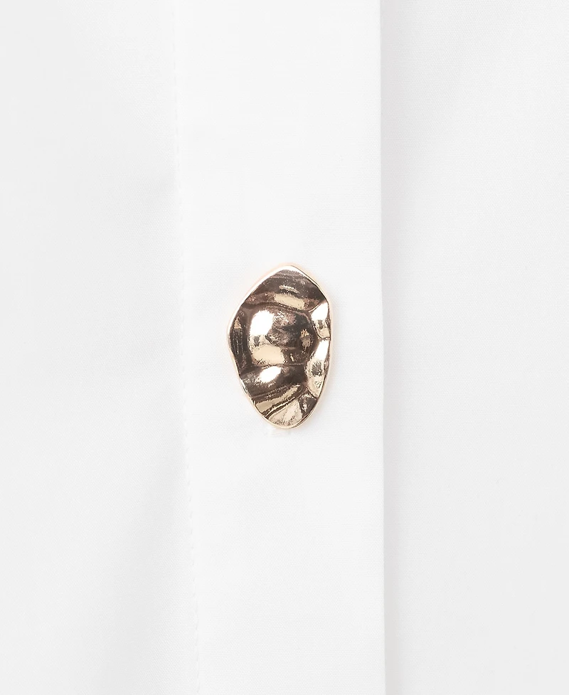 Mango Women's Oversize Cotton Shirt