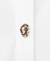 Mango Women's Oversize Cotton Shirt