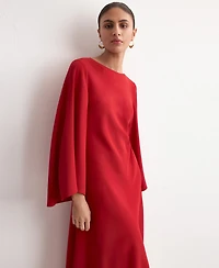 Mango Women's Flared Midi-Dress