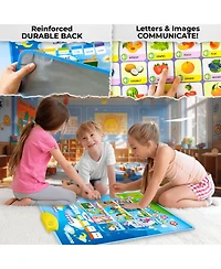 Quokka Educational Toys for Kids 5-7 Year Old - Set of 4 Vertical 4 Learning Wall Chart