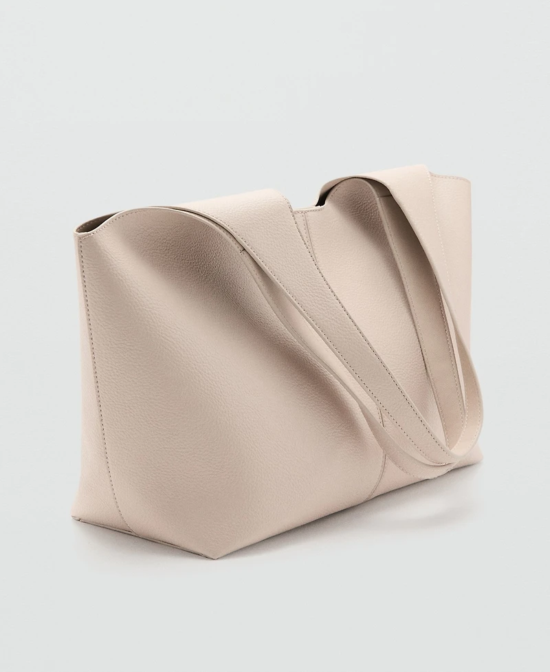 Mango Women's Large Shopper Bag