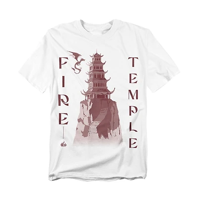 Avatar The Last Airbender Men's Fire Temple T-Shirt