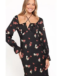 Petal and Pup Women's Pauline Long Sleeve Maxi Dress