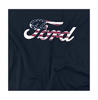 Mustang Men's Ford Flag Logo T-Shirt