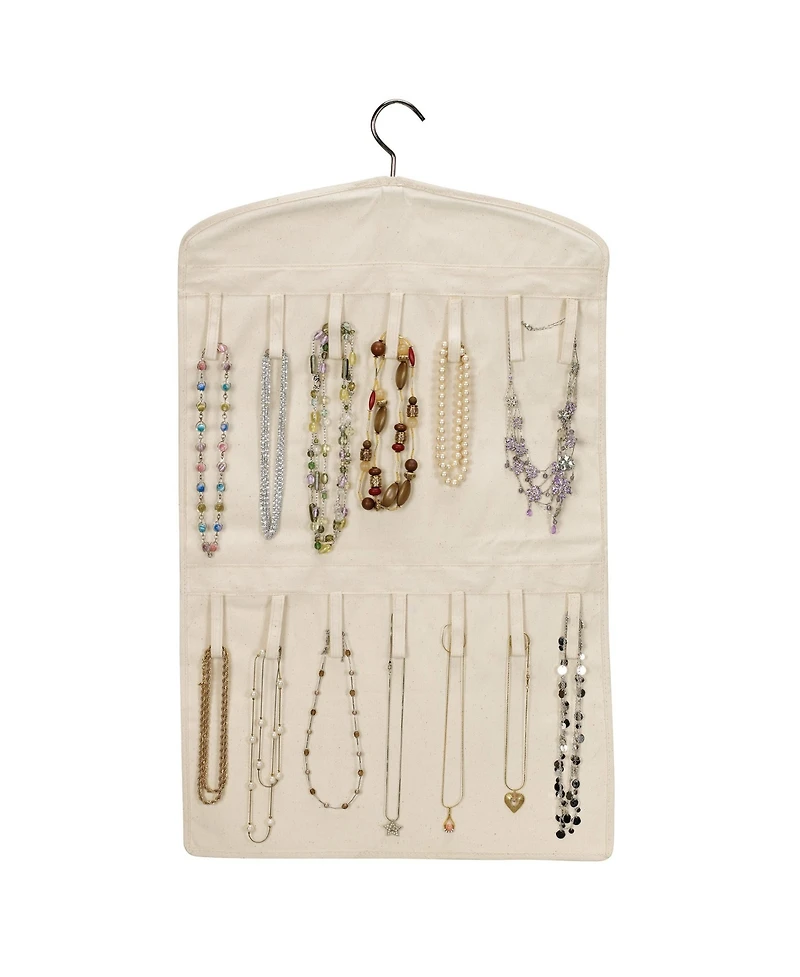 Household Essentials Hanging Necklace Organizer
