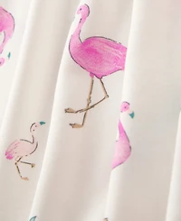 Carter's Baby Girls' PurelySoft Flamingo Sleeveless Romper, 2-Pack