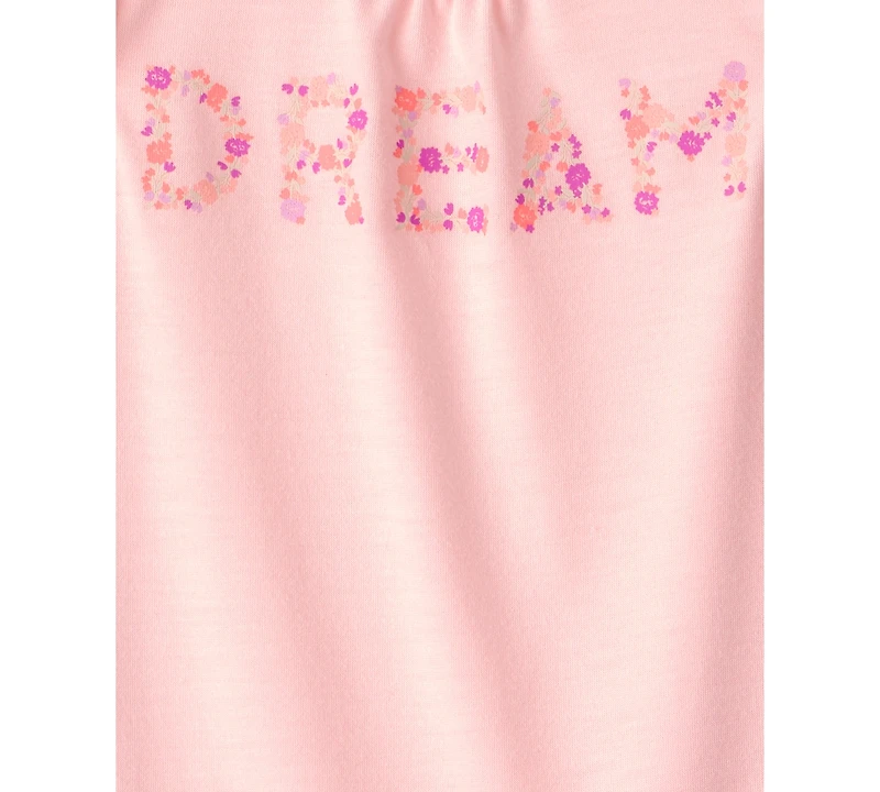 Carter's Girls' 2-14 'Dream' Floral Loose Fit Night Gown, 2-Pack