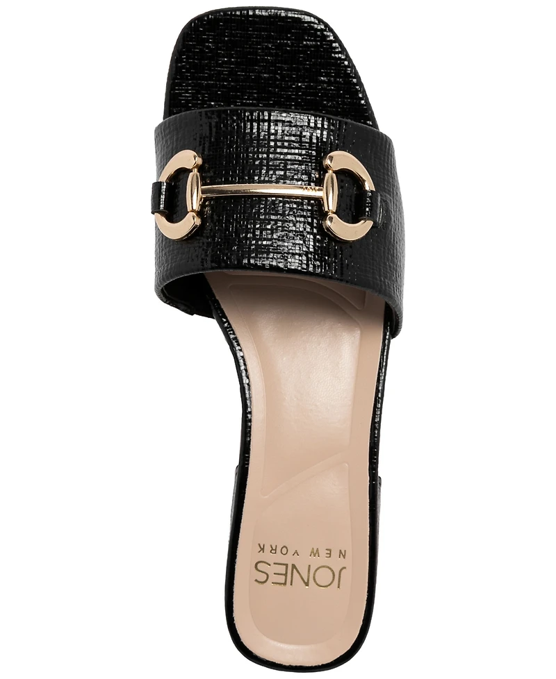 Jones New York Women's Uniqua Block Heel Dress Sandals