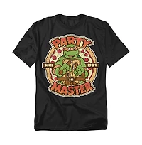 Teenage Mutant Ninja Turtles Men's Mikey Party Master T-Shirt