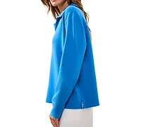 Tribal Women's Johnny Collar Top