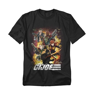 Hasbro+ Big & Tall + G.i. Joe Hero Group T-Shirt