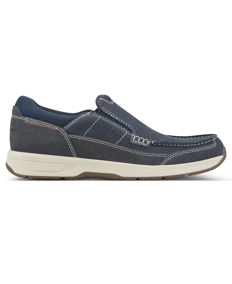 Rockport Men's Atwell Casual Slip-on Moc-Toe Shoes