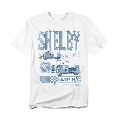 Mustang Big & Tall Shelby Cobra Mono Ad T-Shirt