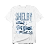 Mustang Big & Tall Shelby Cobra Mono Ad T-Shirt