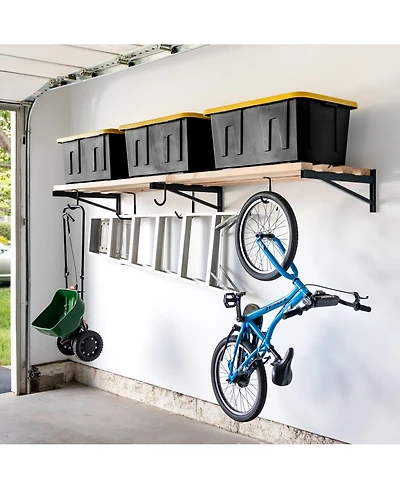 StoreYour Diy Wall Shelf Brackets | Heavy Duty Garage Wall Shelves