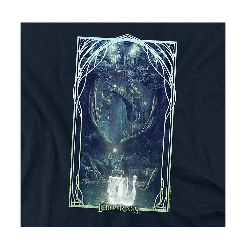 Lord Of The Rings Men's Epic Journey Lorthlorien T-Shirt