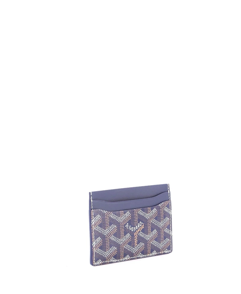 Pre-Owned Goyard Saint Sulpice Card Holder Coated Canvas