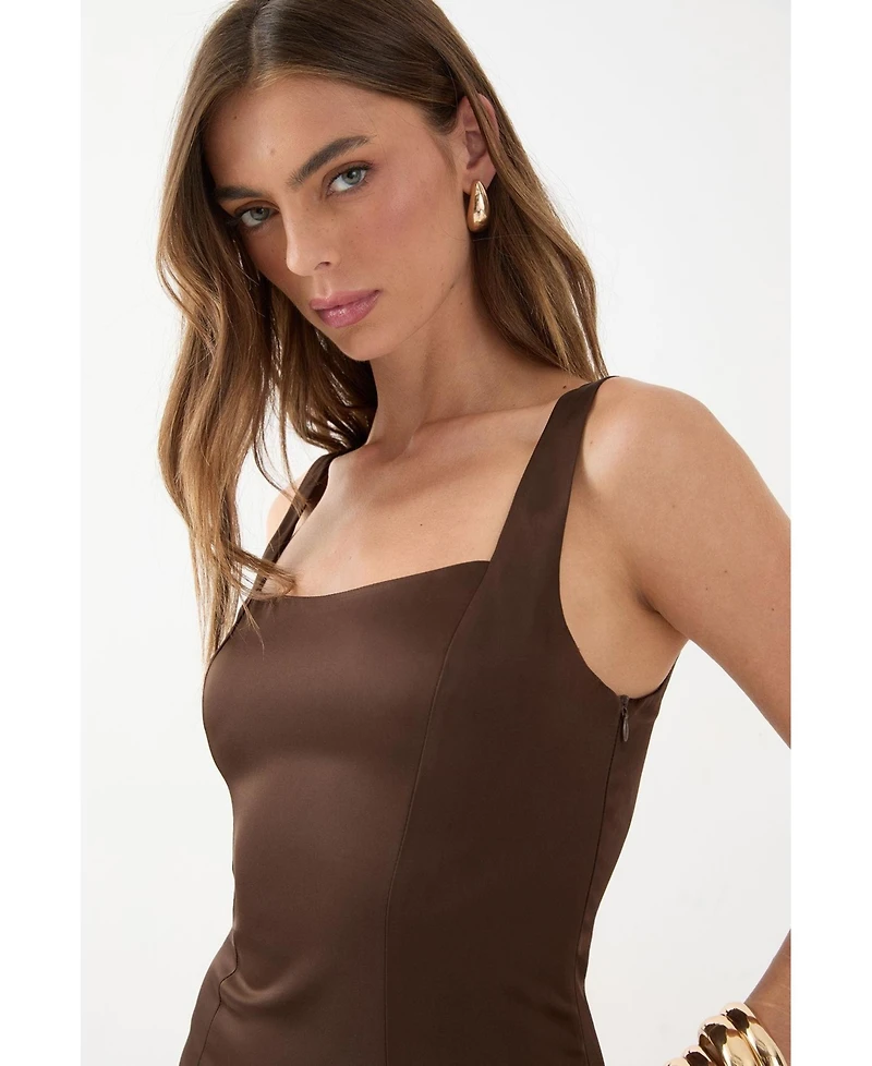 MissPap Women's Premium Pleated Skirt Bridesmaid Dress