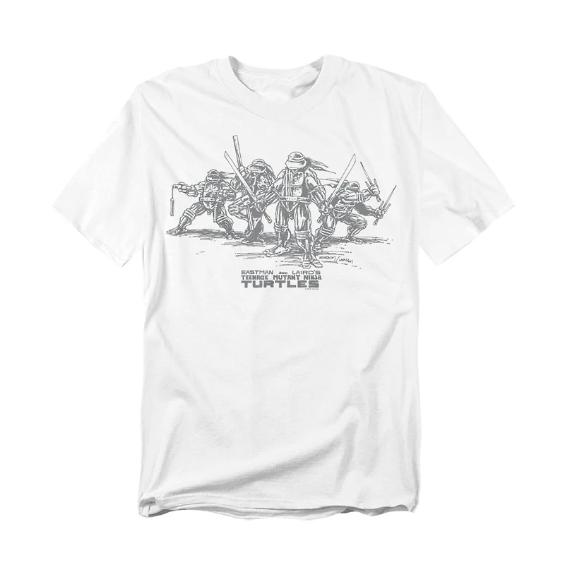 Teenage Mutant Ninja Turtles Men's Tonal Group T-Shirt