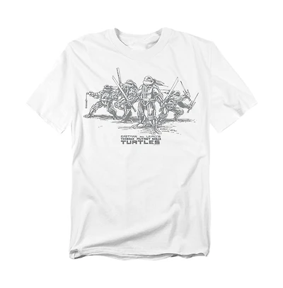 Teenage Mutant Ninja Turtles Men's Tonal Group T-Shirt