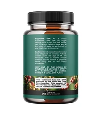 Nature's Craft Raw Coffee Bean Supplement, 60 Count