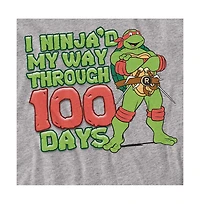 Teenage Mutant Ninja Turtles Men's Ninja'd My Way Through 100 Days T-Shirt