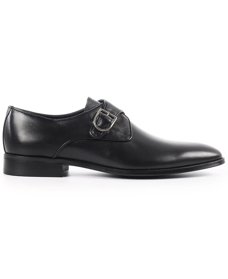 Vellapais Men's Belltown Single Monk Dress Shoes