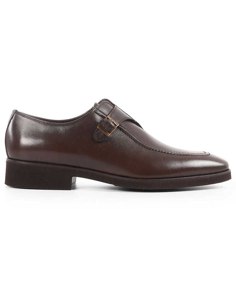 Vellapais Men's Monk Strap Slip-On Dress Shoes
