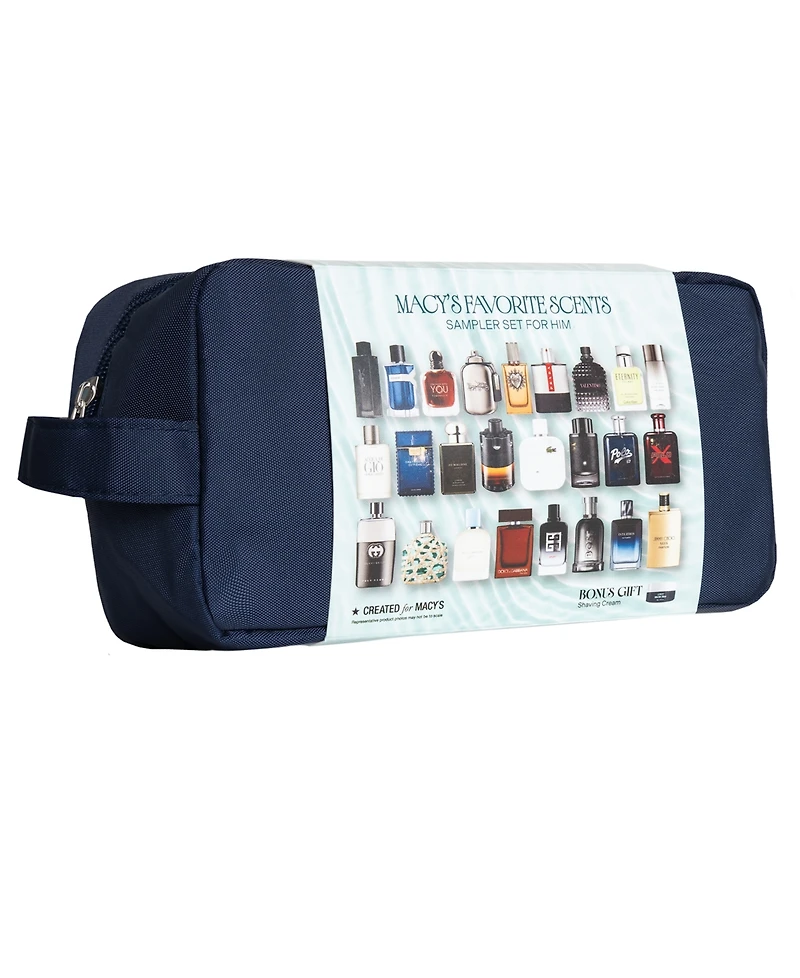 Macy's 26-Pc. Men's Fragrance Sampler Set
