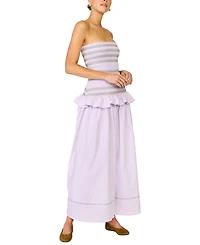 Line & Dot Women's Amnesia Strapless A-Line Maxi Dress