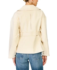 Line & Dot Women's Russo Belted Zip-Up Jacket