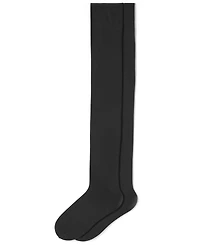 Hue Women's Opaque Contrast Bold Over The Knee Socks