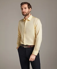 Bar Iii Men's Diamond Dobby Slim Fit Dress Shirt, Macy's Exclusive