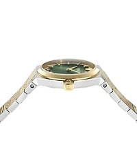 Versace Women's V-Auria Two Tone Bracelet Watch, 35mm