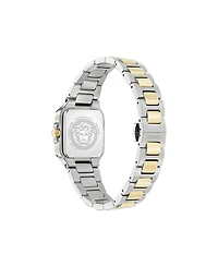 Versace Women's Greca Edge Two Tone Bracelet Watch