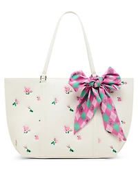 Betsey Johnson Skullicious Tote W/ Scarf