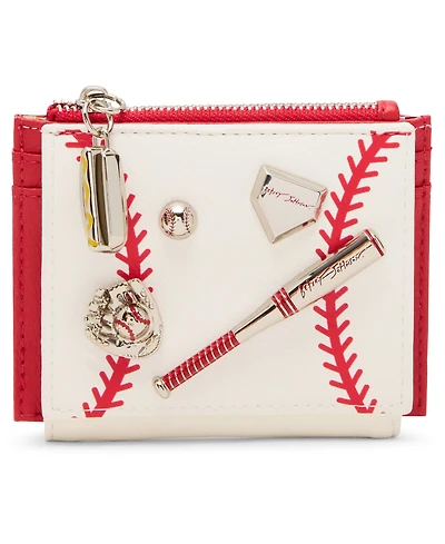 Betsey Johnson Skull Boss Trifold Wallet