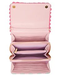 Betsey Johnson Skull Boss Trifold Wallet