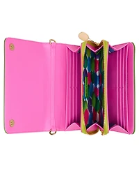 Betsey Johnson Kisses Crossbody Wallet