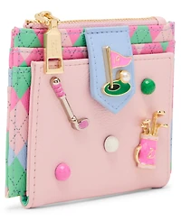 Betsey Johnson Skull Boss Trifold Wallet