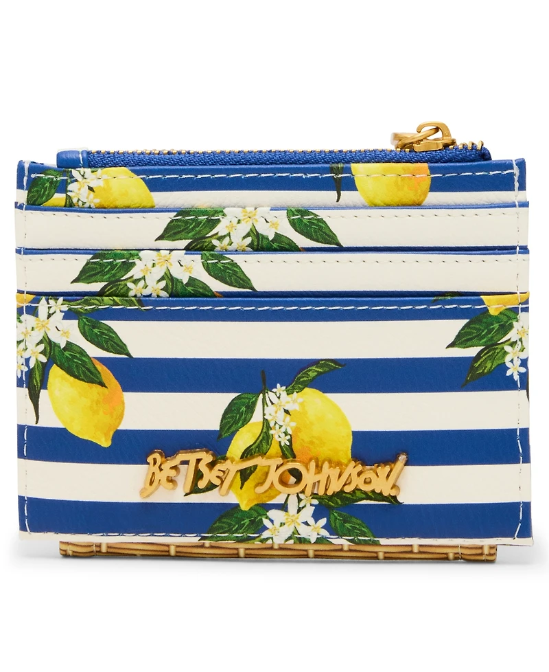 Betsey Johnson Skull Boss Trifold Wallet