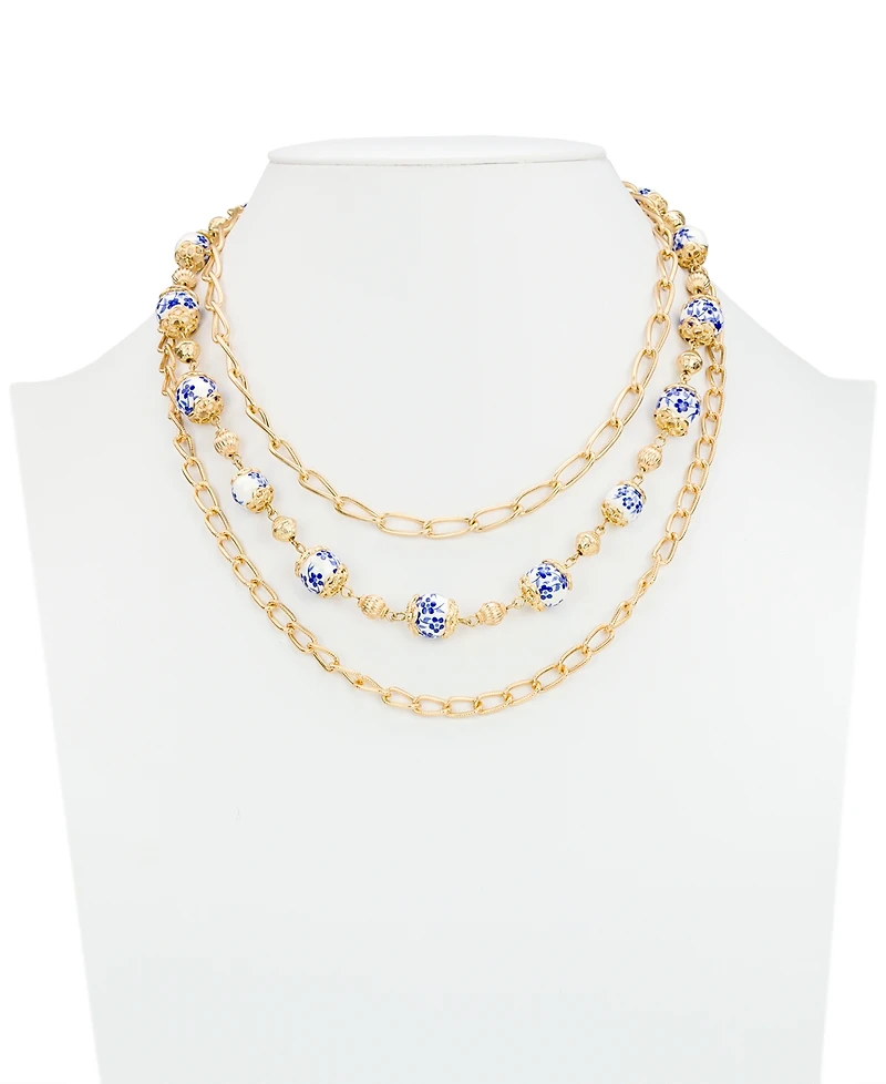 Patricia Nash Gold-Tone Plated Modular Necklace